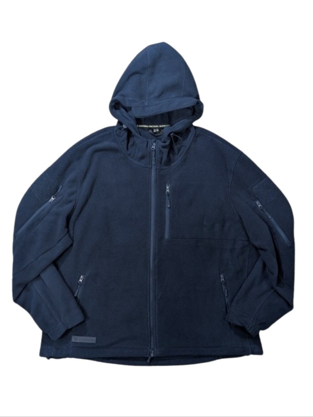 Baerskin Tactical Supply Fleece Jacket Hoodie Navy Blue Men's US 3XL Pockets